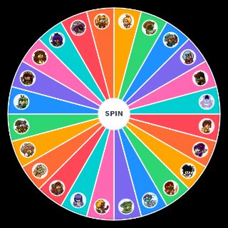 NEXUS CHARACTERS [By Dan32805] Wheel