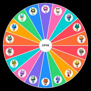 Choose a Random Animal Crossing New Horizon Frogs
