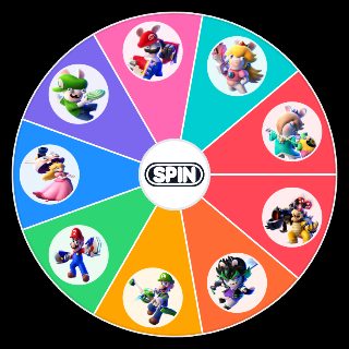 Choose a Random Mario + Rabbids Sparks of Hope Playable Characers