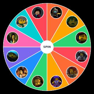 Spin the Wheel: Ninjago Girls