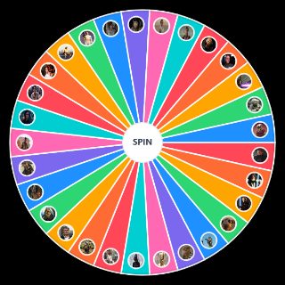 Random starwars characters Wheel