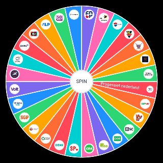 Spin the Wheel: Verkiezingen Tweede Kamer 2025 Alle Partijen