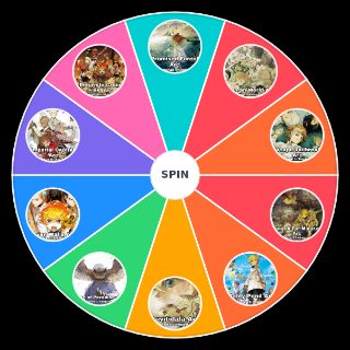 Random The promised neverland manga arcs Wheel