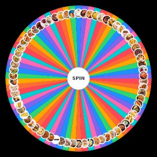 Random Comidas Brasileiras Wheel