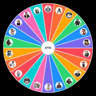 Random danganronpa male characters Wheel