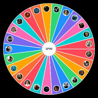 Random Horror movie characters (if i’d beat them in a fight) Wheel