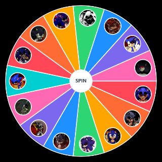 Sonic.EXE "Official" EXEs Wheel