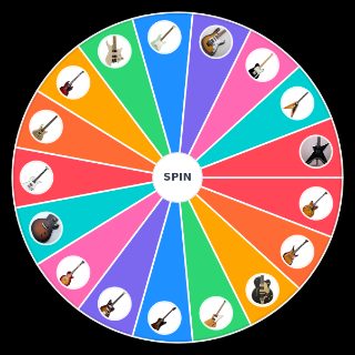 Guitar Shapes Wheel