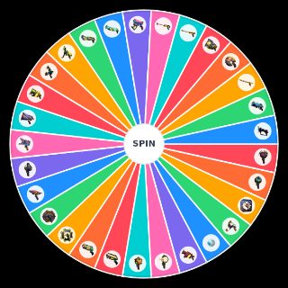 Random Blaston Weapons Wheel