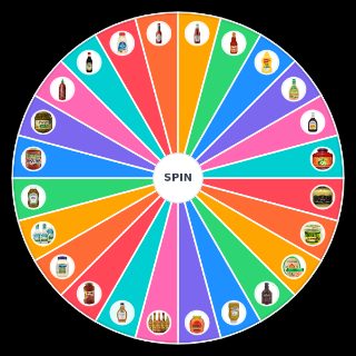 Condiments and Sauces Wheel