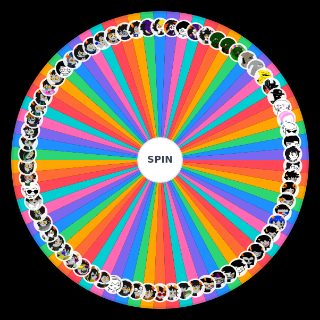 Random Most Homestuck/Hiveswap Characters Wheel