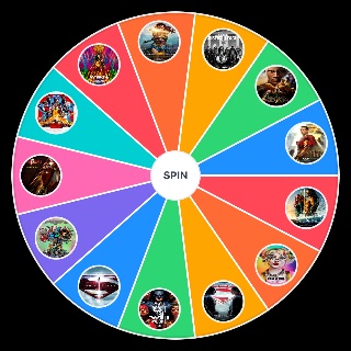 Random DCEU Movies Wheel