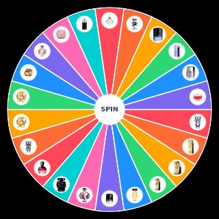 Random Paco Rabanne perfume/cologne Wheel
