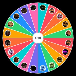 Pick a Random FNAF Bear Characters