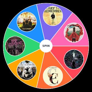 Spin the Wheel: A Day To Remember Albums