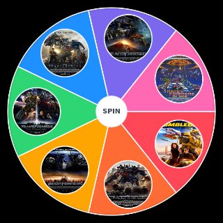 Random Transformers Movies Wheel