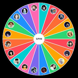 Inuyasha/Yashahime waifu Wheel