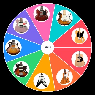 Random Guitar Body Shapes Picker