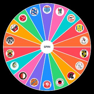 Random Eredivisie voorspelling 2023/ Wheel