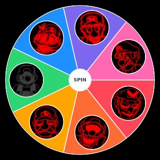 Random FnF Mario's Madness songs Wheel