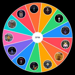 Random Deltarune Knight Candidates Wheel