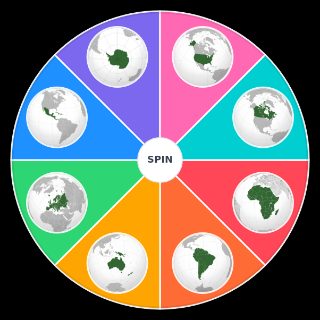 Random Continents Picker