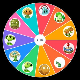 Random PvZ 2 Ancient Egypt/Starter plants Wheel