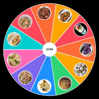 Random Filipino Food Wheel
