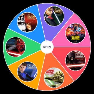 Star Wars the Clone Wars Seasons Wheel