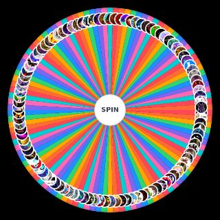 Random FNAFTuber V6 Wheel