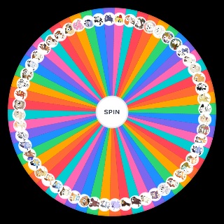Random Bluey Characters Seasons 1 2 Wheel