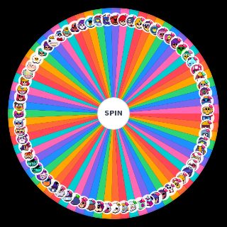Random Brawl Stars heart pins Wheel