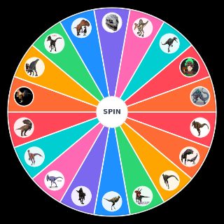 Spin the Wheel: Carnivore Dinosaur