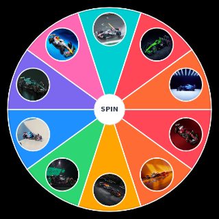 Random F1 2025 Liveries Wheel