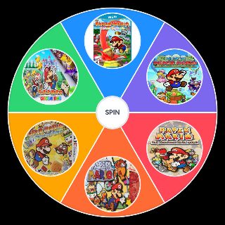 Choose a Random Paper Mario Games (TOK included)