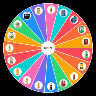 JUGOS Y GASEOSAS Wheel