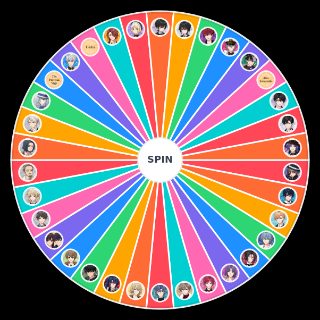 Mahoyaku All Main Story Characters Wheel