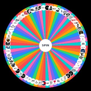 Random Marcas de ropa Wheel