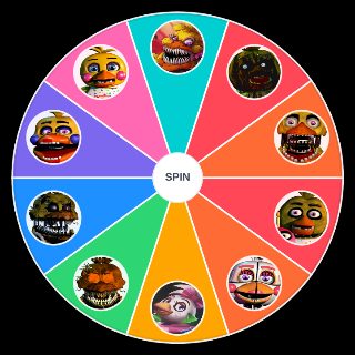 Spin the Wheel: FNAF Chicas