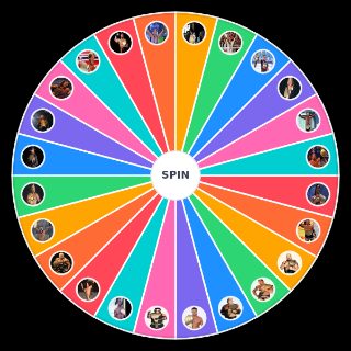 Random World Heavyweight Championship Wheel