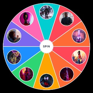 Random Spider Man: Across The Spiderverse Chatacters Picker
