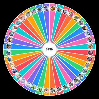 Spin the Wheel: エクストラ環境 表