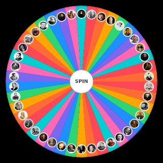 Random Philosophers and thinkers Wheel