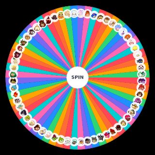 Random Cookie Run Male Characters Wheel