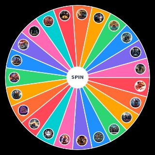 Spin the Wheel: MCU MOVIES (INFINITY SAGA)