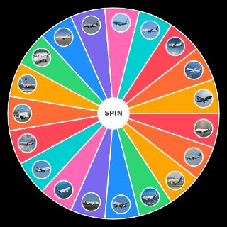 Random Les avions de ligne Picker