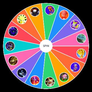 Random Sonic Transformations Wheel