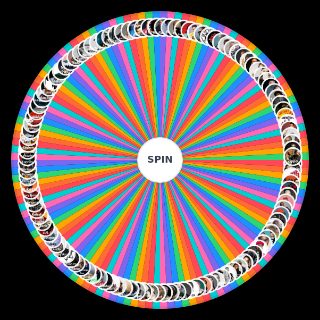 Random Rappeur Français Avec les noms =) Wheel