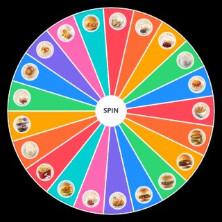 Random Jollibee MENU Wheel