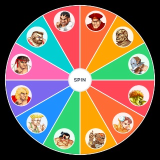 Spin the Wheel: Street Fighter 2: The World Warrior